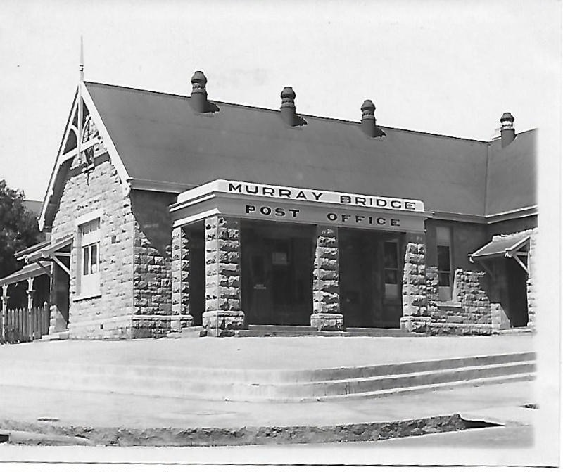 Photo of Old Post Office, Sixth St, Murray Bridge, c 1950.; Walter J