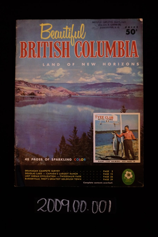 Beautiful British Columbia Magazine; Department of Recreation and