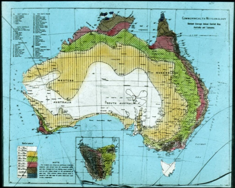 Revised average annual rainfall map, Australia and Tasmania / H.A. Hunt, Commonw... eHive