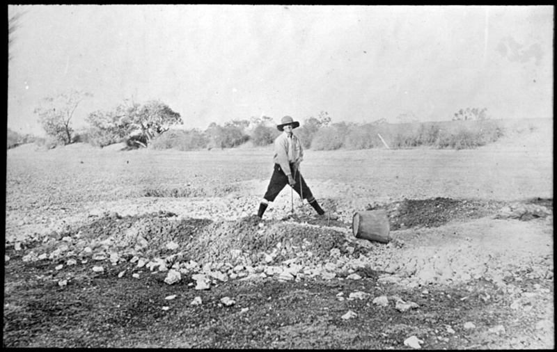  unidentified man pulling ore out of a mine scenes in the diamantina 