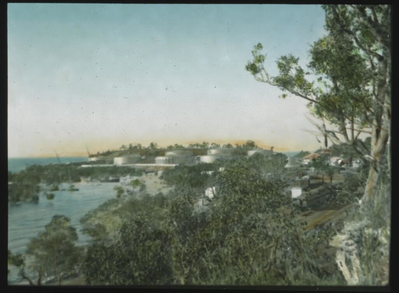 Oil tanks, Darwin scenes from the North Australia Patrol and other