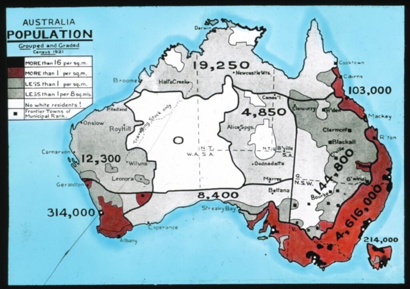 of] Australia, population, grouped and graded, census 1921; Cameron, T. ... eHive