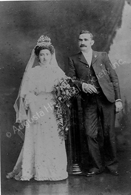 Bridal couple - William Robert ( Bill ) Ellis & Elizabeth Chatwin ...