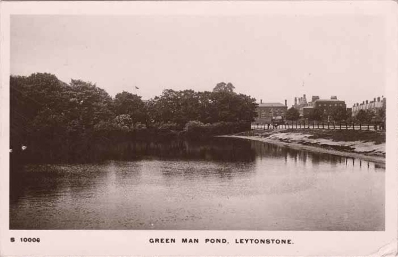 Postcard "Green Man Pond, Leytonstone"; ARN0343 eHive