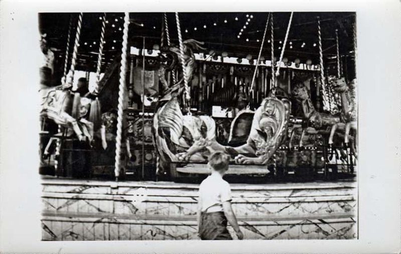 Photograph of fairground ride on Wanstead Flats; 1961; ARN0060 eHive