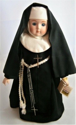 porcelain nun doll