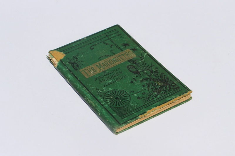 Hardcover book 'The with flyleaf inscription; Hans