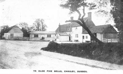 Ye Olde Five Bells, Chailey, Sussex.; CW.232