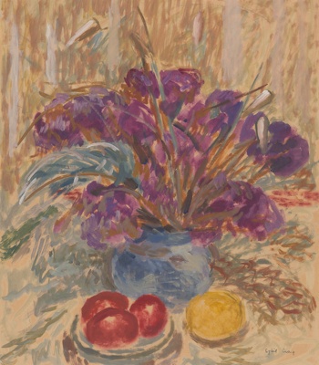 Tomatoes and purple everlastings; Sybil CRAIG; Not dated; 1993.028 © Estate of Sybil Craig 