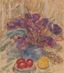 Tomatoes and purple everlastings; Sybil CRAIG; Not dated; 1993.028 © Estate of Sybil Craig 