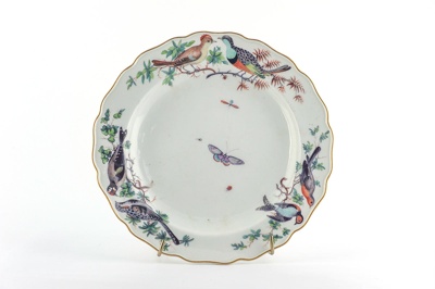 Plate; CHELSEA PORCELAIN FACTORY; c. 1756 - 1769; 1993.120