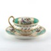 Feldspar porcelain cup and saucer; COALPORT PORCELAIN WORKS; 1820; 1993.128