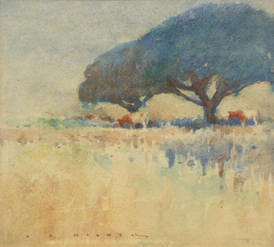 Landscape; J. J. HILDER; c. 1896 - 1916; 1981.63