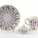 Covered cup and saucer; CHELSEA-DERBY PORCELAIN; c. 1770 - 1784; 1993.123