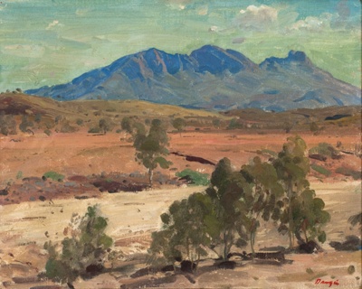 Mount Sonder, Flinders Ranges; William DARGIE; c. 1927-1975; 1981.50; © Roger Dargie