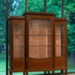 Three door display cabinet; UNKNOWN; Not dated; 1993.090