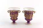 Pair of urn-shaped vases; SPODE; c. 1800 - 1824; 1993.122