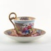 Cup and saucer, Mandarin Pattern; SWANSEA PORCELAIN; c. 1815 - 1820; 1993.132