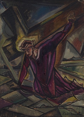 Stations of the cross; Roy de Maistre; c. 1909 - 1968; 1975.06 © Caroline de Mestre Walker