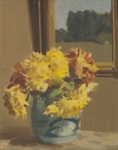 Flower study, Chrysanthemums; Max MELDRUM; Not dated; 1993.047 © Estate of Max Meldrum