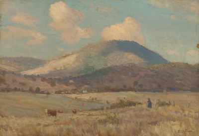 Rolling hills; Edward OFFICER; c. 1871 - 1921; 1993.050