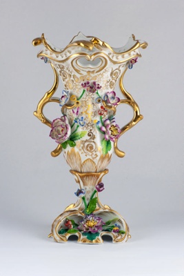 Vase; COALPORT PORCELAIN; c. 1850; 1993.126