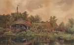 The boatshed; J. Miller MARSHALL; 1880; 1982.06