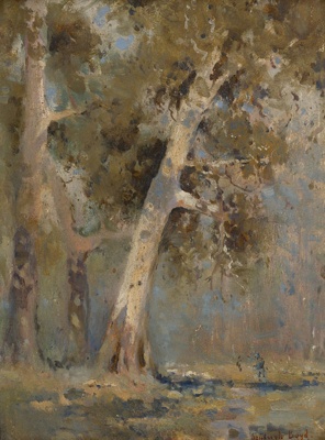 Gum trees; Penleigh BOYD; c. 1920 - 1923; 1981.48