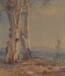 Misty morn; Hans HEYSEN; 1912; 1993.083; © Estate of Hans Heysen / Copyright Agency, 2022