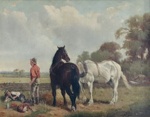 Draught horses; Frederick WOODHOUSE, SENIOR; 1900; 1982.23