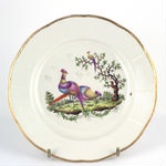 Pair of plates; WORCESTER PORCELAIN; 1770; 1993.092 a-b