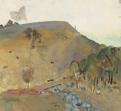 Mittagong landscape; Fred WILLIAMS; c. 1957-1958; 1982.38; © Estate of Fred Williams