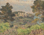 (Coastal landscape); Rupert BUNNY; c. 1918 - 1933; 2004.130