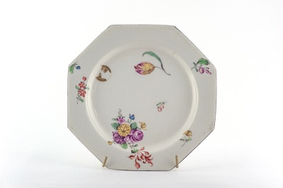 Plate; CHELSEA PORCELAIN FACTORY; c. 1755; 1993.129