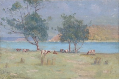 Yarra River flat; John Ford PATERSON; c. 1866 - 1912; 1981.34