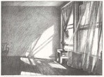 Corner of a Room (l) (Breeze from outside); Brian DUNLOP; 1984; 1988.02b © Estate of Brian Dunlop / Copyright Agency, 2022