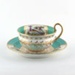 Feldspar porcelain cup and saucer; COALPORT PORCELAIN WORKS; 1820; 1993.128