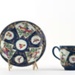 Coffee cup and saucer; WORCESTER PORCELAIN; c. 1760 - 1770; 1993.106