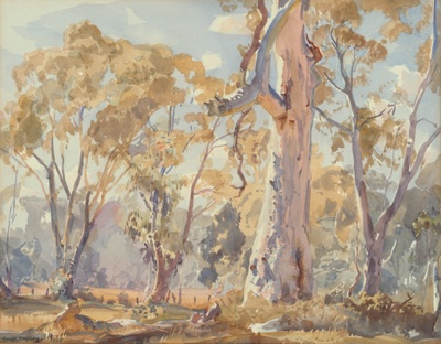 Spring in the bush, Hahndorf; Hans HEYSEN; 1929; 1980.21; © Estate of Hans Heysen / Copyright Agency, 2022