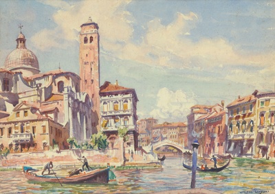 San Gerenia, Venice; Lionel LINDSAY; Not dated; 1982.28; © Estate of Lionel Lindsay