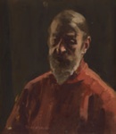 Self portrait; Max MELDRUM; Not dated; 1982.34 © Estate of Max Meldrum