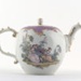 Dresden tea pot; MEISSEN PORCELAIN FACTORY; c. 1770; 1993.097