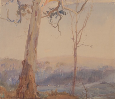 Sunrise; Hans HEYSEN; 1918; 1976.21; © Estate of Hans Heysen / Copyright Agency, 2022