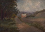 Lane to cottage; Sara LEVI; c. 1920; 1983.11