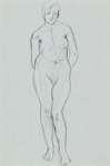 Standing female figure; George BELL; Not dated; 2003.21  © Estate of Mrs. A. E. L. Niven