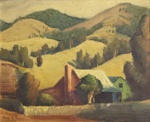 Rolling hills; Francis Roy THOMPSON; c. 1930 - 1939; 1993.077