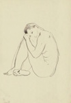 Seated female figure; George BELL; Not dated; 2003.22  © Estate of Mrs. A. E. L. Niven