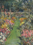 Garden path, Burford Manor Oxon; Dora MEESON; Not dated; 1988.30 © Estate of Dora Meeson