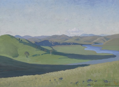 Murrumbidgee River; Elioth GRUNER; 1929; 1980.19