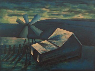 Landscape, Avonsleigh; Charles BLACKMAN; c. 1957; 1978.14; © Estate of Charles Blackman